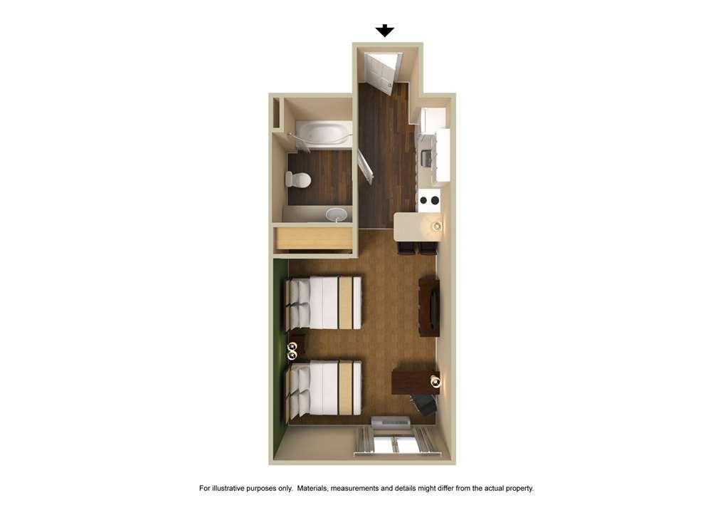 Auburn Hills Extended Stay Inn Rum bild