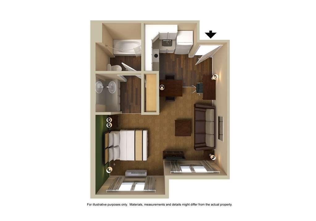 Auburn Hills Extended Stay Inn Rum bild