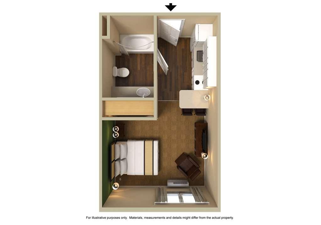 Auburn Hills Extended Stay Inn Rum bild